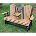 Creekside 5' Glider with Flip Down Console C128