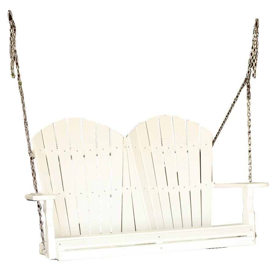 Creekside powder coated metal swing frame, A frame porch swing stand - Salt and Sand Patio Co