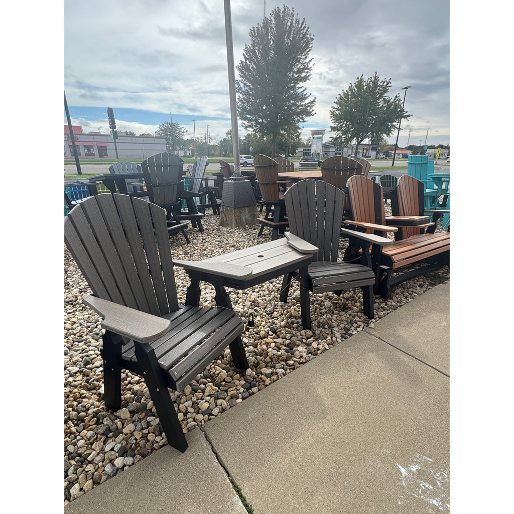 Creekside Classic Tete-A-Tete in Black and Coastal Gray