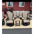 Classic Swivel Glider (C100) in Black and Weatherwood