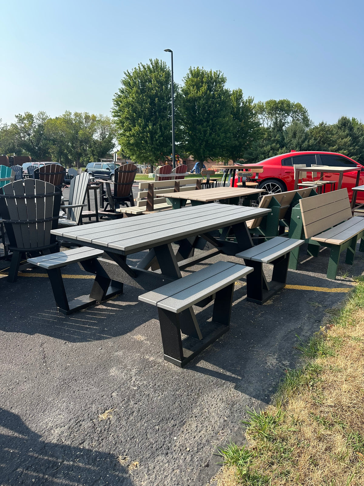 Creekside 7' Split Seat Picnic Table (SPT809)