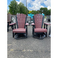Classic Swivel Glider C100 in Black and Cherry