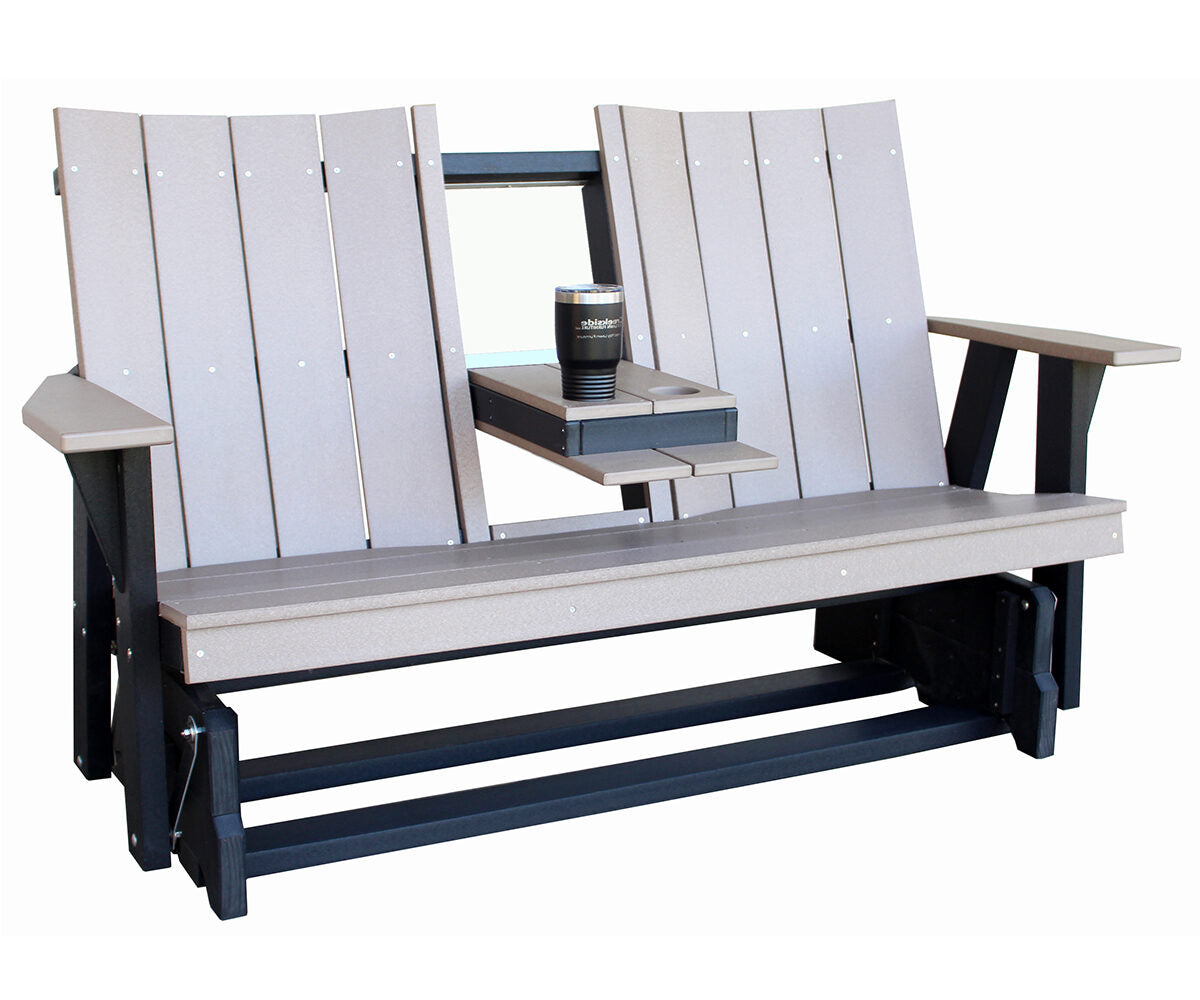 Joya 5' Glider w/ flip down center Console