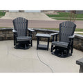 Classic Swivel Glider C100 in Black and Dark Gray