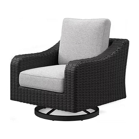 Ashley Beachcroft Swivel Chair in Black/Grey